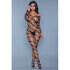 Web of Love Catsuit - Zwart_