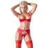 Ensemble soutien-gorge à armatures rouge_