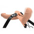 Power Pegger Doppel-Strap-On Vibrator - Hautfarbe_