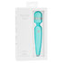 PILLOW TALK Stimulateur massant Cheeky Wand Wibe With Crystal Bleu foncé_