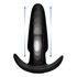 Thump-It Curved Buttplug aus Silikon - Medium_