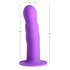 Squeeze-It gewellter Dildo - Lila_