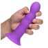 Squeeze-It gewellter Dildo - Lila_