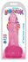 Lollicock - Dildo Slim Stick With Balls - Cherry Ice - 15.8 cm_