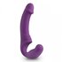 Trägerloser Strap-on-Vibrator - Lila_