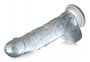 Jock C-Thru Transparenter Dildo - 27 cm_