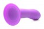 Gode en silicone flexible - Pourpre_