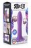 Flexible Silicone Dildo - Purple_