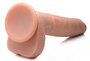 Vibrerende & Stotende Realistische XL Dildo met Zuignap en Ballen -16.5 cm_