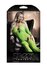 Stargazing Cold Shoulder Jarretel Catsuit - Neon Green_