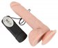 Pulsating and Vibrating Dildo - 21 cm_