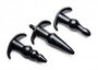 Thrill Trio Anal Plug - Set of 3 - Black_