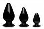 Triple Cones Anal Plug Set Of 3_