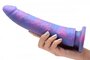 Magic Stick Siliconen Dildo Met Glitters - 24 cm_