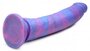 Magic Stick Silicone Dildo With Glitter - 24 cm_