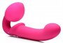 G-Pulse Vibrierender halterloser Dildo mit Fernbedienung - Rosa_