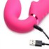 G-Pulse Vibrating Strapless Dildo With Remote Control - Pink_