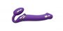 Strap On Me - Strapless Vibrating Strap-On Dildo - Size M - Purple_