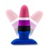 Avant - Pride Silicone Anal Plug - Fluid_