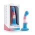 Avant - Pride Silicone Dildo With Suction Cup - True Blue_