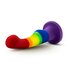 Avant - Pride Silicone Dildo With Suction Cup - Freedom_