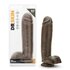 Dr. Skin – Mr. Mister Dildo mit Saugnapf 26,6 cm – Schokolade_