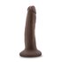 Dr. Skin – Realistischer Dildo mit Saugnapf 14 cm – Schokoladenbraun_