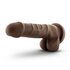 Dr. Skin - Realistic Dildo With Suction Cup 7.75'' - Chocolate_