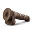 Dr. Skin - Realistische Dildo Met Zuignap 20 cm - Chocolate_