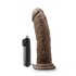 Dr. Skin - Dr. Joe Vibrator mit Saugnapf 20,3 cm - Schokoladenbraun_