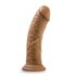 Dr. Skin - Realistische Dildo Met Zuignap 20 cm - Mocha_