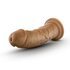 Dr. Skin - Realistic Dildo With Suction Cup 8'' - Mocha_