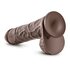 Dr. Skin – Mr. Savage Dildo mit Saugnapf 29,2 cm – Schokolade_