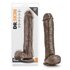 Dr. Skin - Mr. Savage Dildo With Suction Cup 11.5''  - Chocolate_