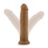 Dr. Skin – Realistischer Dildo mit Saugnapf 24 cm – Mokka_