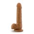 Dr. Skin – Realistischer Dildo mit Saugnapf 20 cm – Mokka_