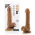 Dr. Skin - Realistic Dildo With Suction Cup 7.75'' - Mocha_