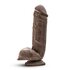 Dr. Skin - Mr. D. Dildo With Suction Cup 8.5'' - Chocolate_