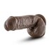 Dr. Skin - Mr. D. Dildo With Suction Cup 8.5'' - Chocolate_