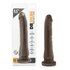 Dr. Skin – Realistischer Dildo mit Saugnapf 22 cm – Schokoladenbraun_