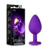 Temptasia - Plug avec diamant Moyen - Violet_