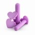 Wellness - Assortiment de dilatateurs vaginaux en silicone - Violet_