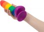 Addiction - Justin Rainbow Silikondildo - 19 cm_