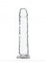 Crystal Addiction - Transparent Dildo - 18 cm_