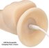 Naked Addiction - Realistischer vibrierender und rotierender Dildo - 20 cm_