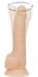 Naked Addiction - Realistischer rotierender Dildo mit Fernbedienung - 18 cm_