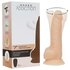 Naked Addiction - Realistischer rotierender Dildo mit Fernbedienung - 18 cm_