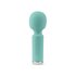 Mini Vibe Wand Vibrator - Aqua_