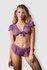 Kate - Haut court avec culotte flottante sexy - Violet_