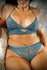 Teal Me About It Ensemble soutien-gorge en dentelle - Formes généreuses_